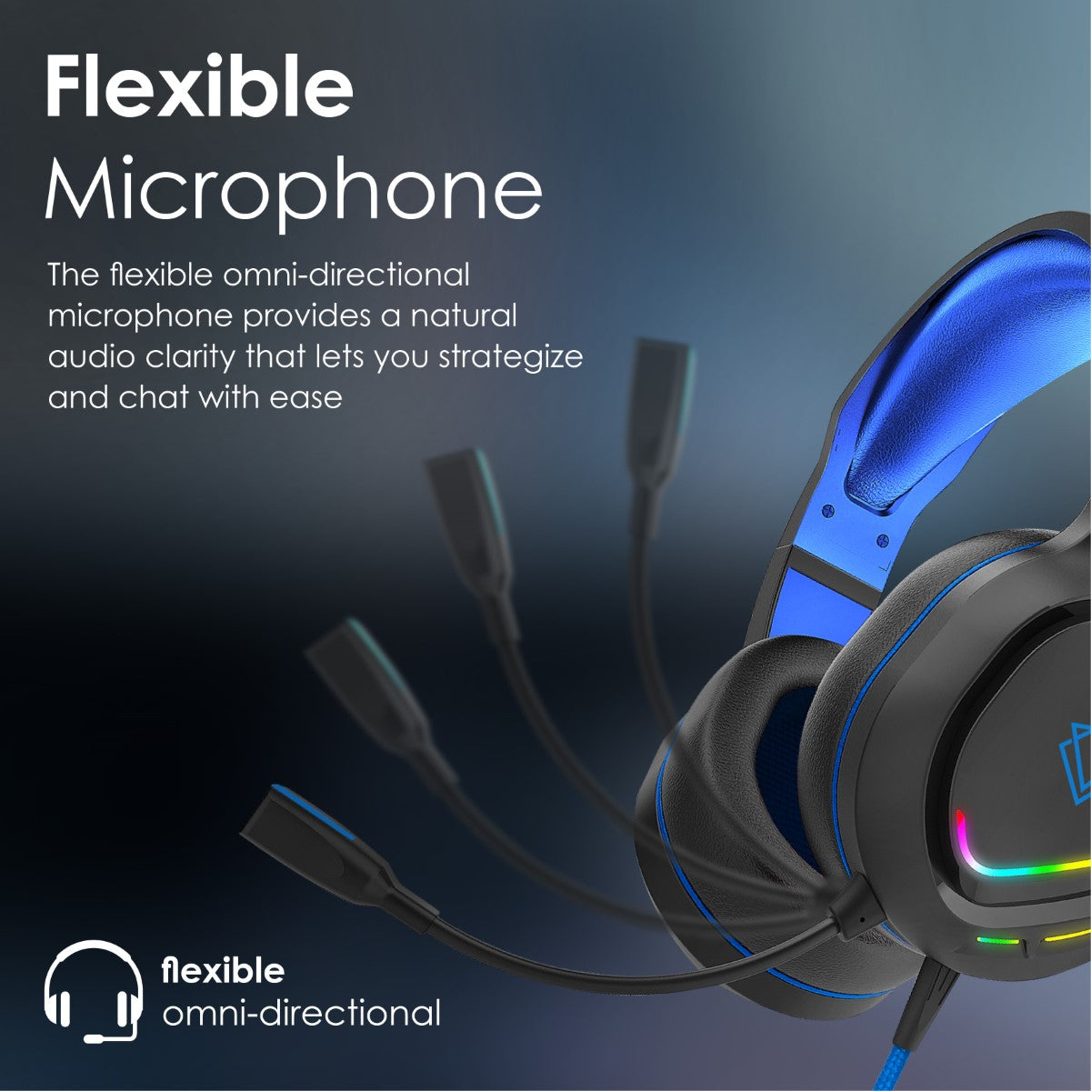 Noise Isolating Amplified Wired Gaming Headset