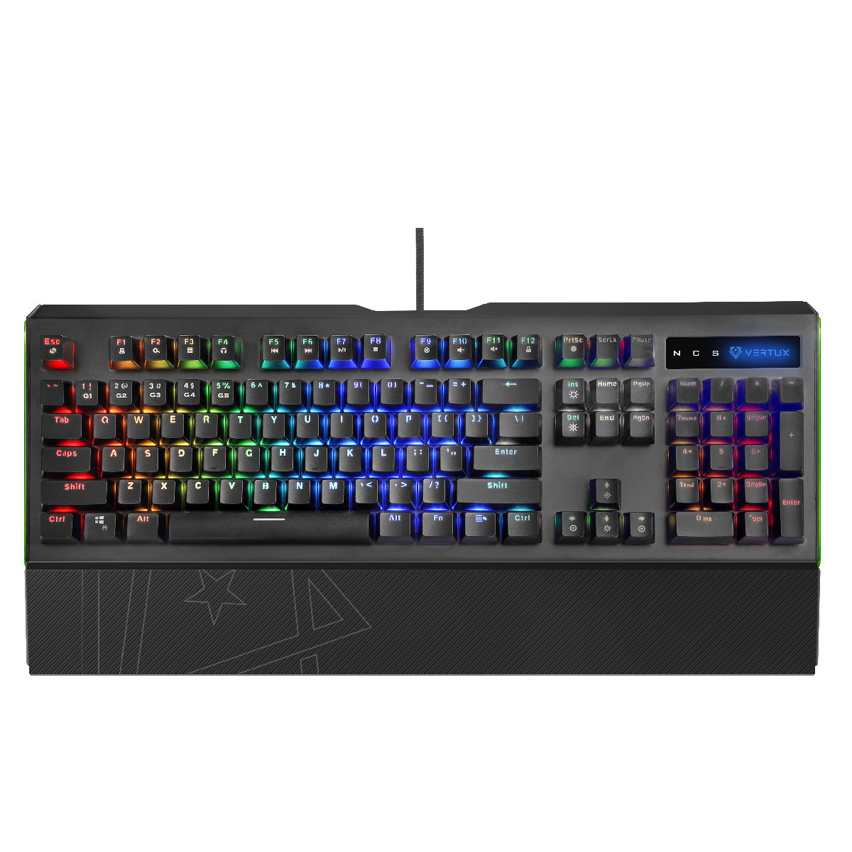 Pro-Gamer Mechanical Wired Gaming Keyboard