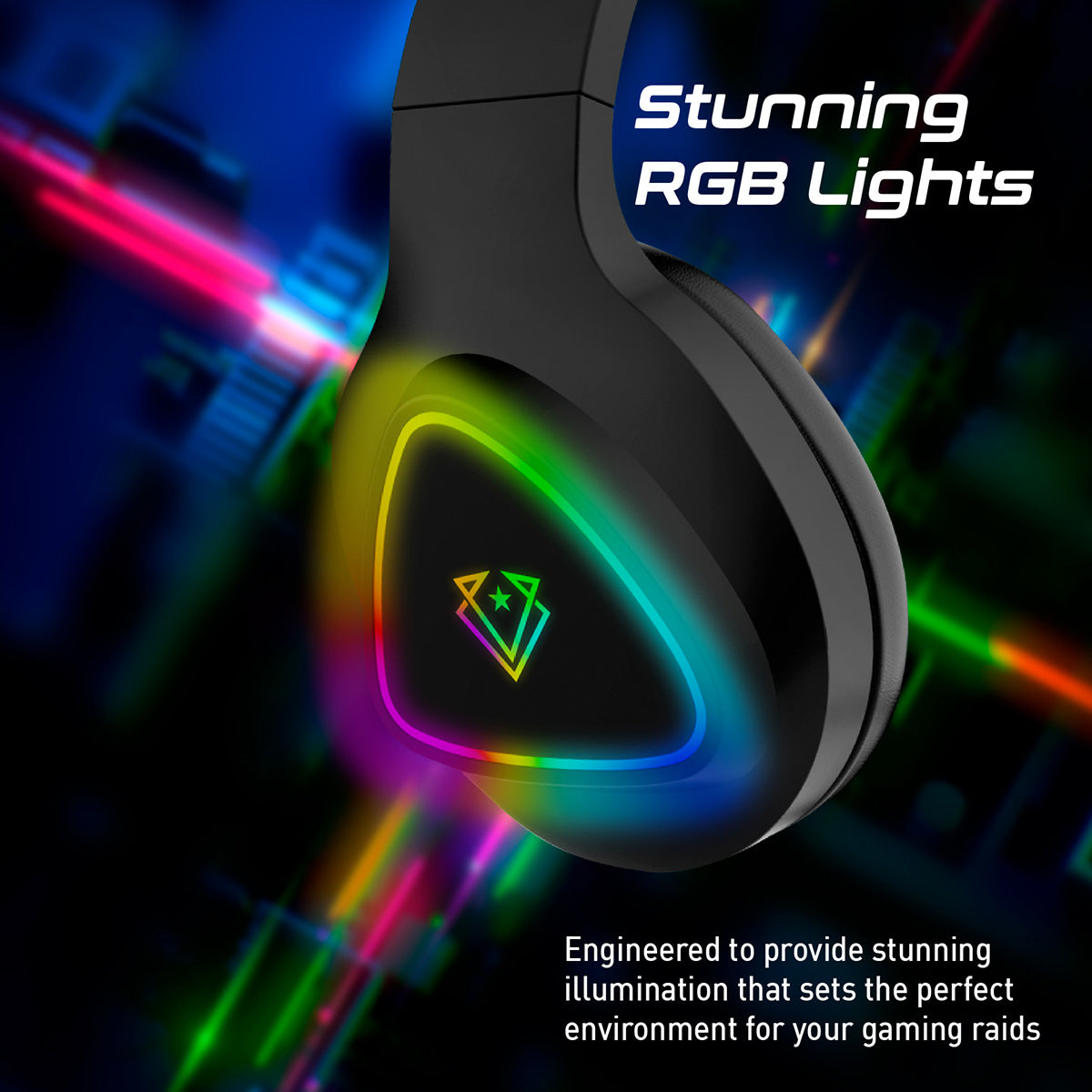 Stereo Immersive Pro Gaming Over-Ear Headset