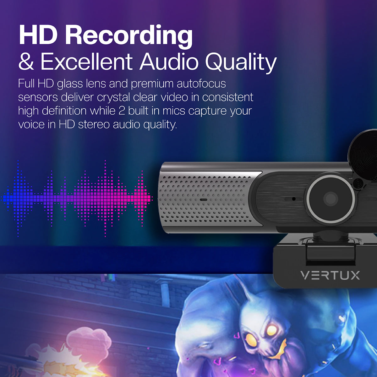 VertuCam-4K Black