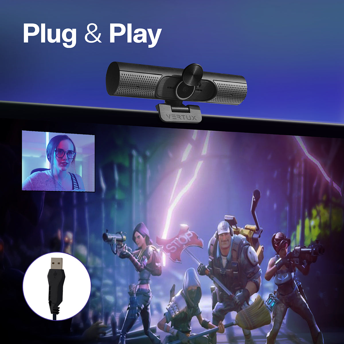 VertuCam-4K Black