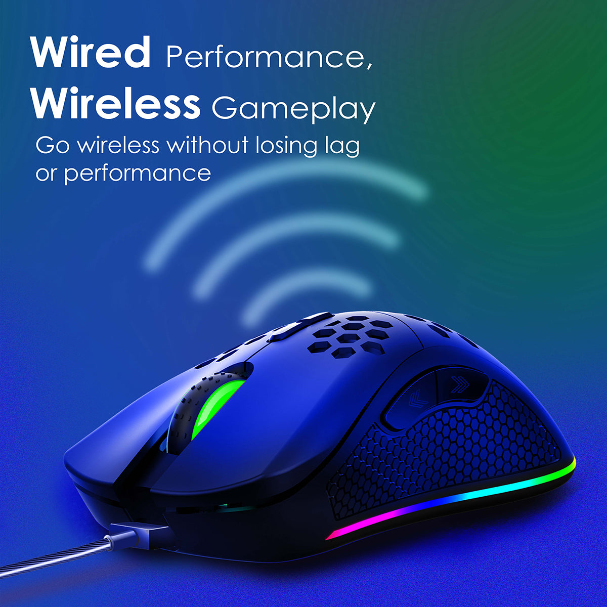 GameCharged™ Dual Mode Gaming Mouse