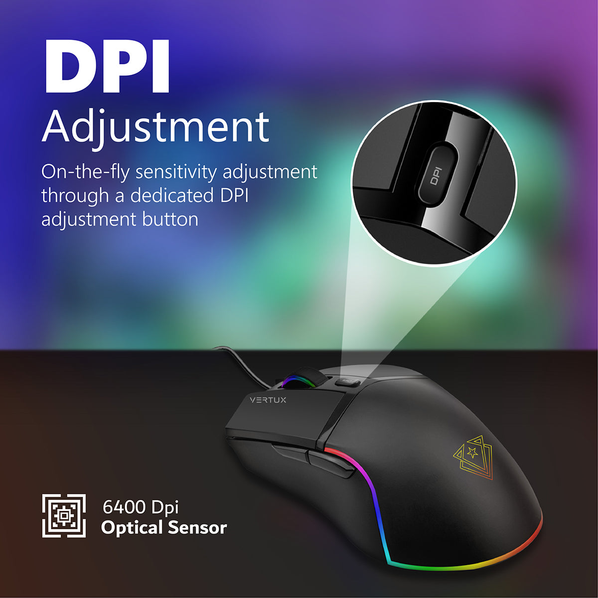 Lag-Free Optimum Performance Gaming Mouse