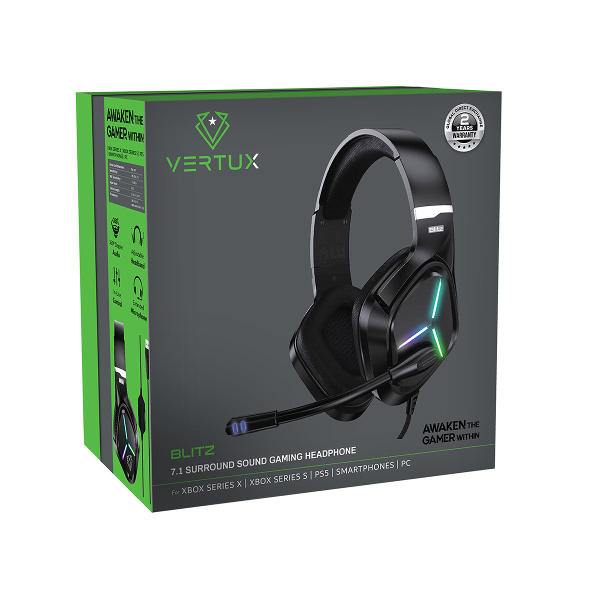 7.1 Surround Sound Gaming Headphone