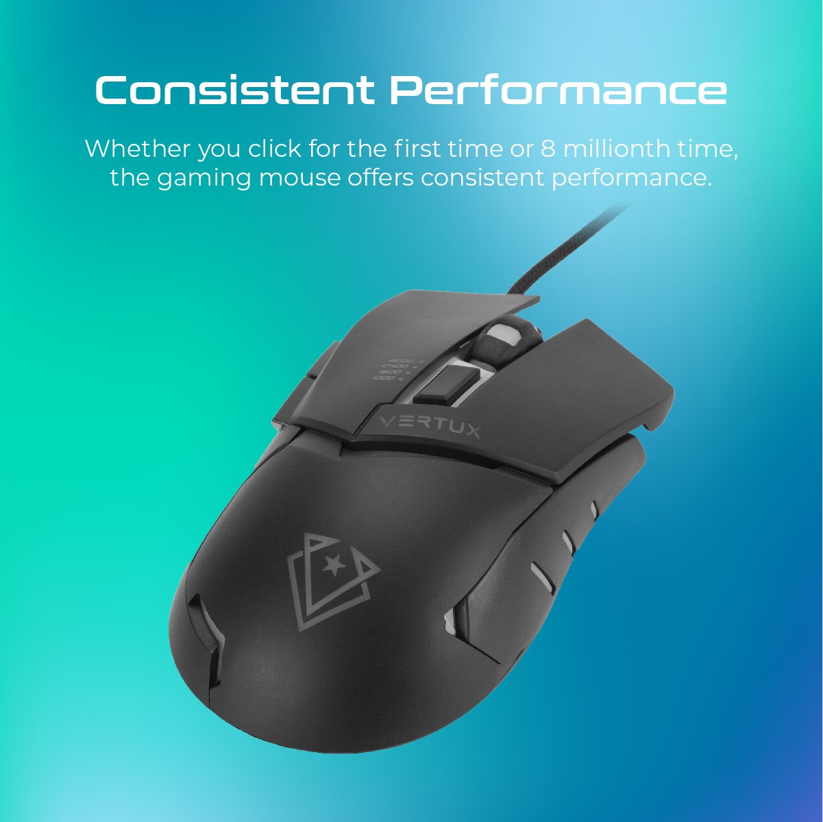 Quick Response Ergonomic Gaming Mouse