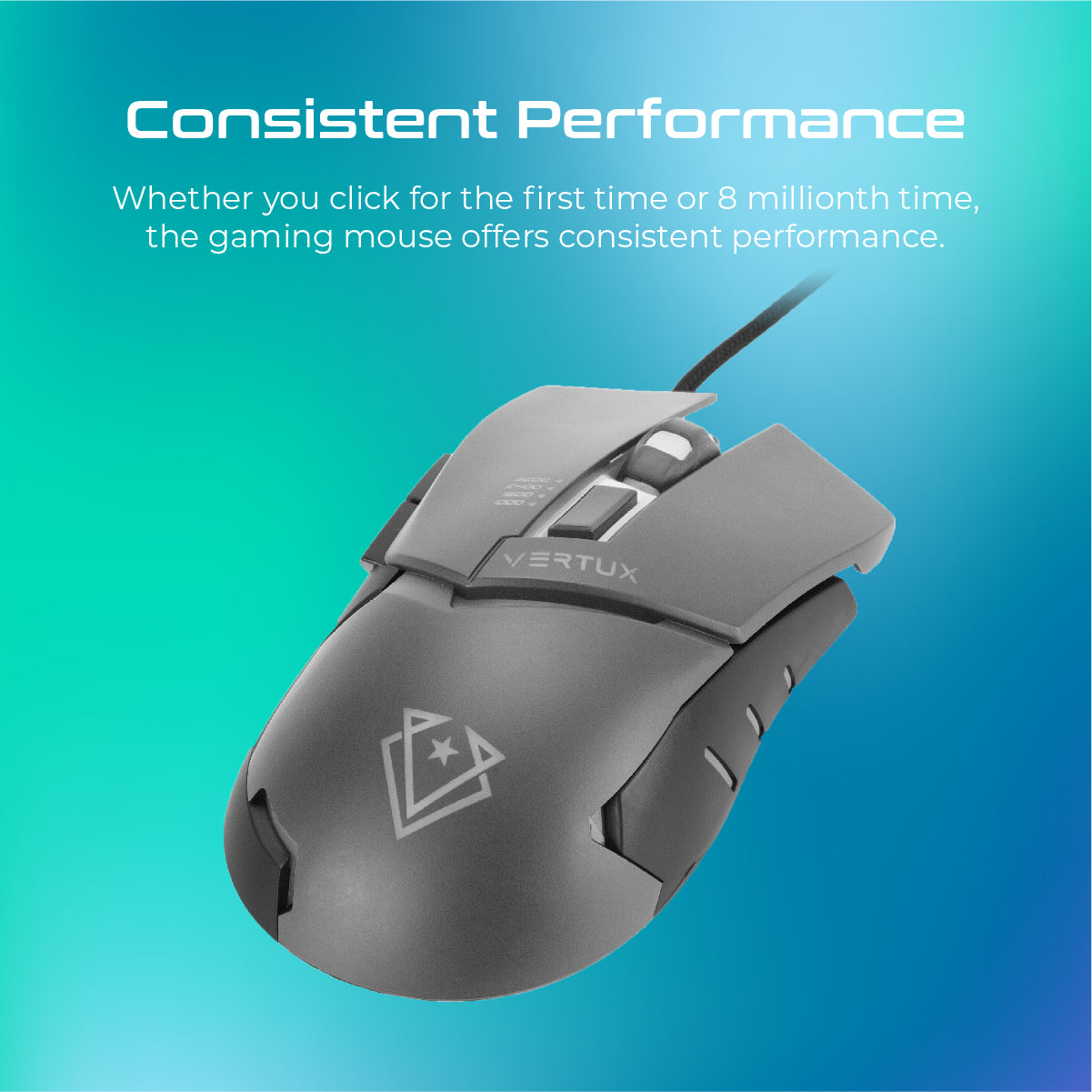 Quick Response Ergonomic Gaming Mouse
