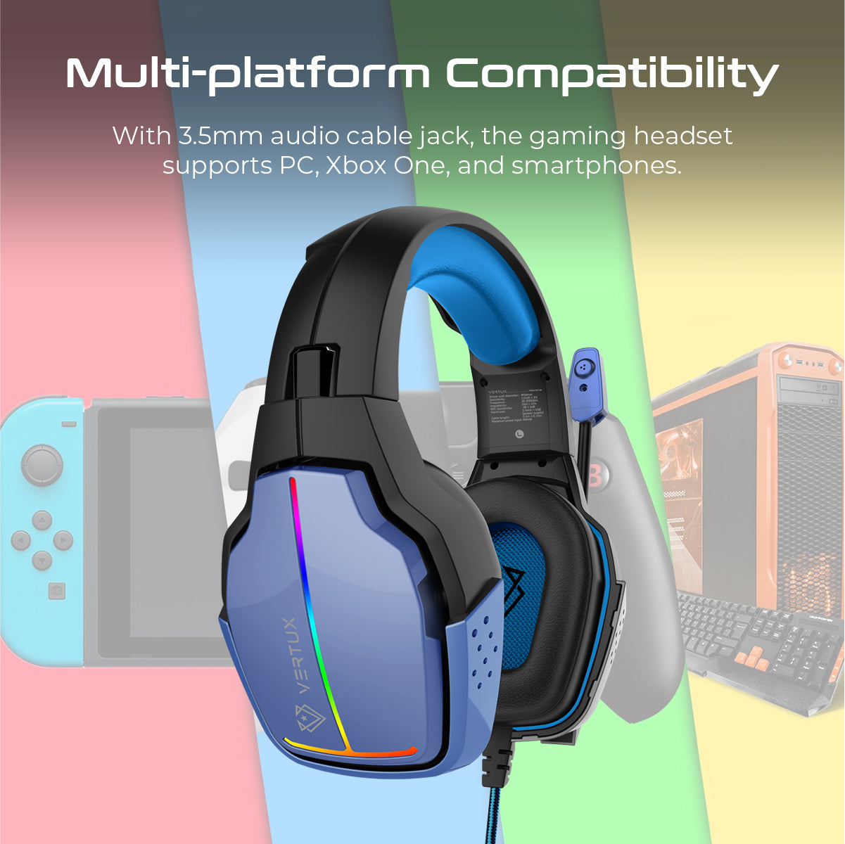 High Definition Audio Immersive Gaming Headset