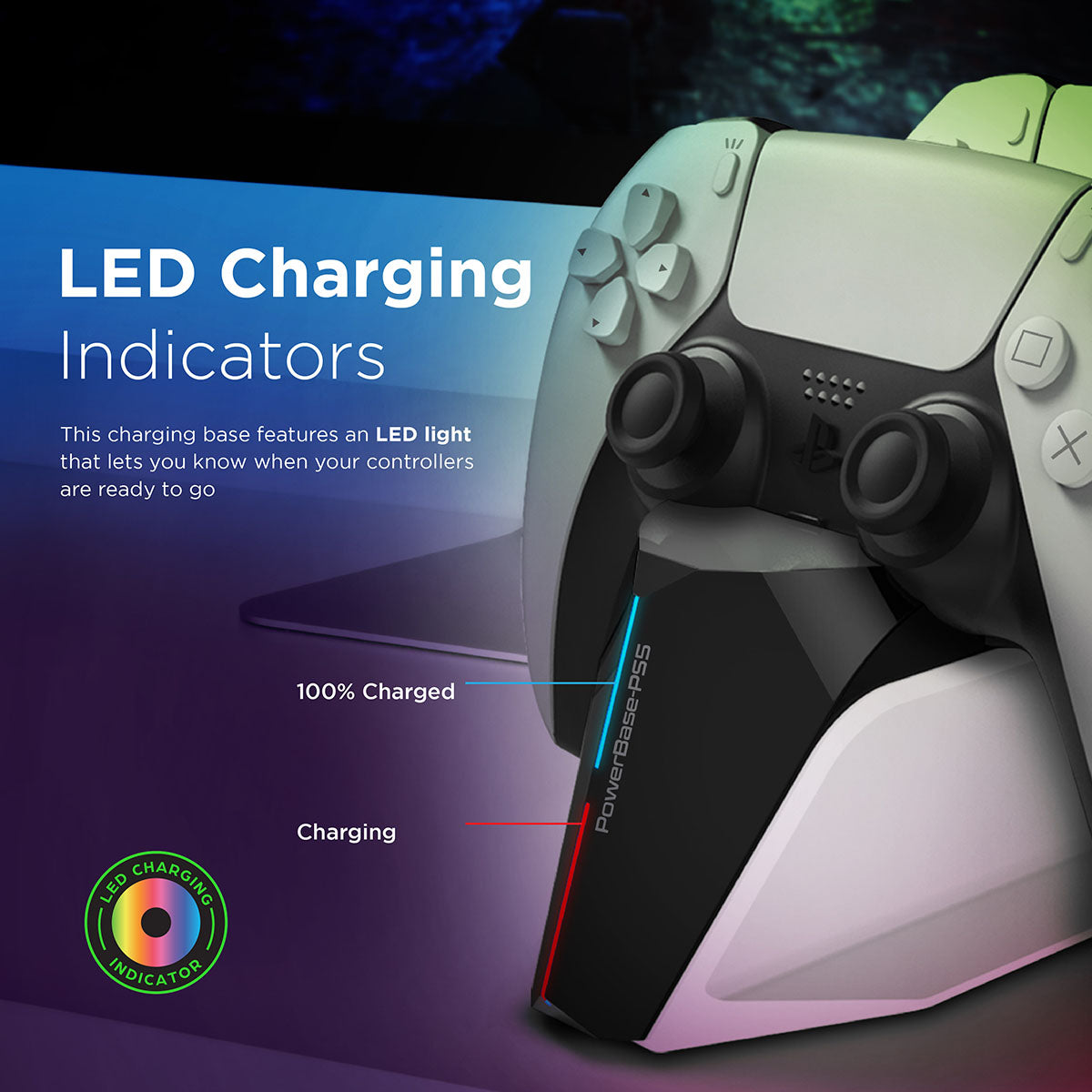 DualDock Charging Hub for PS5 DualSense™ Controller