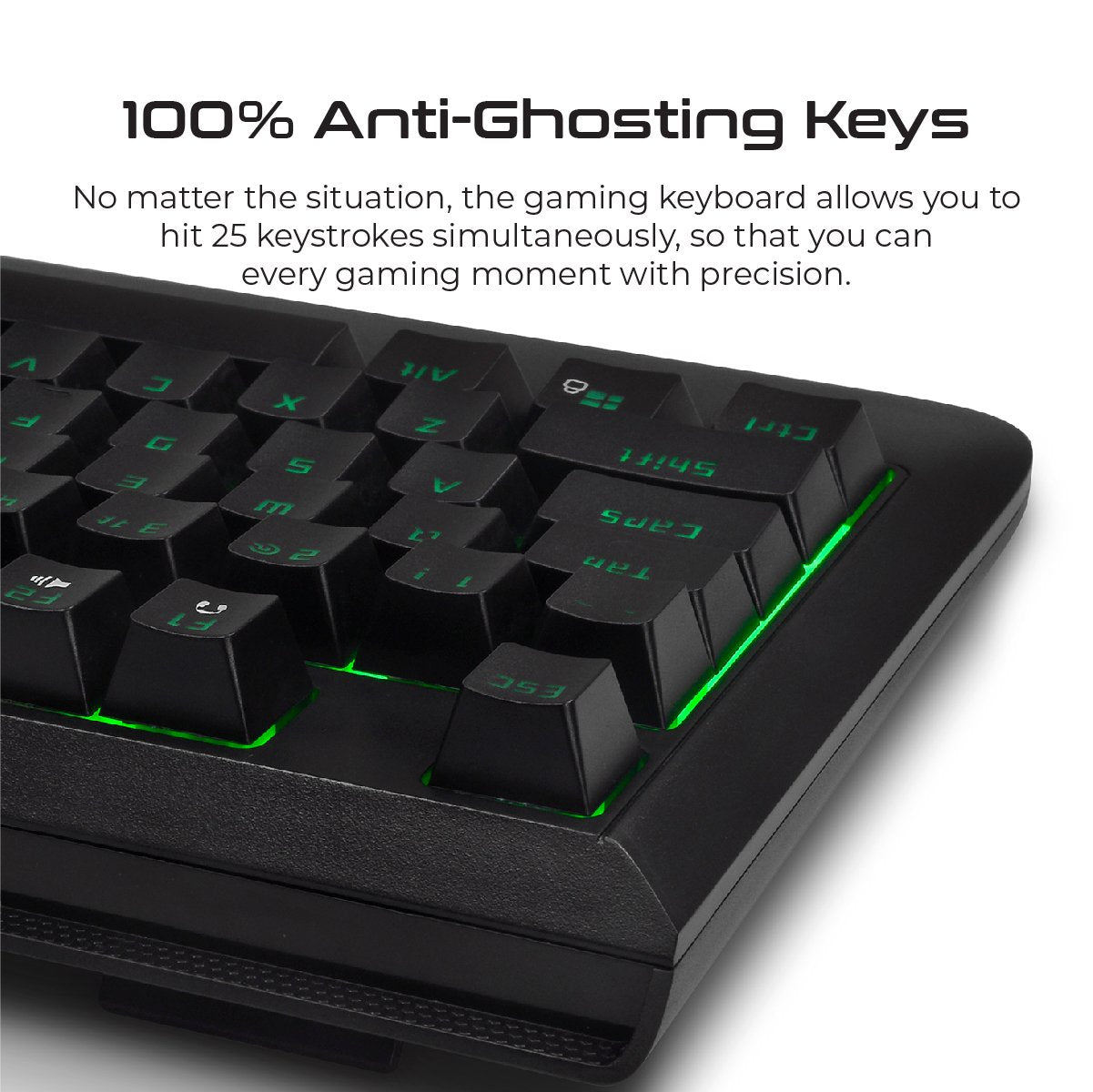 Rapid Response Wired Mechanical Gaming Keyboard