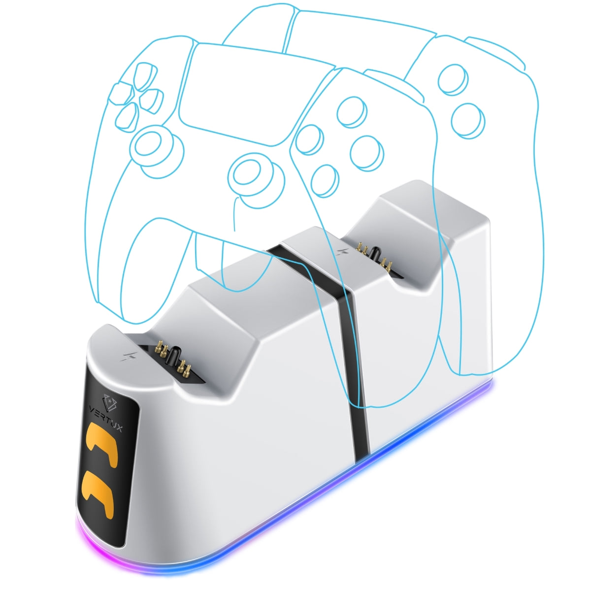 2-in-1 Charging Dock for PS5 DualSense™ Controller