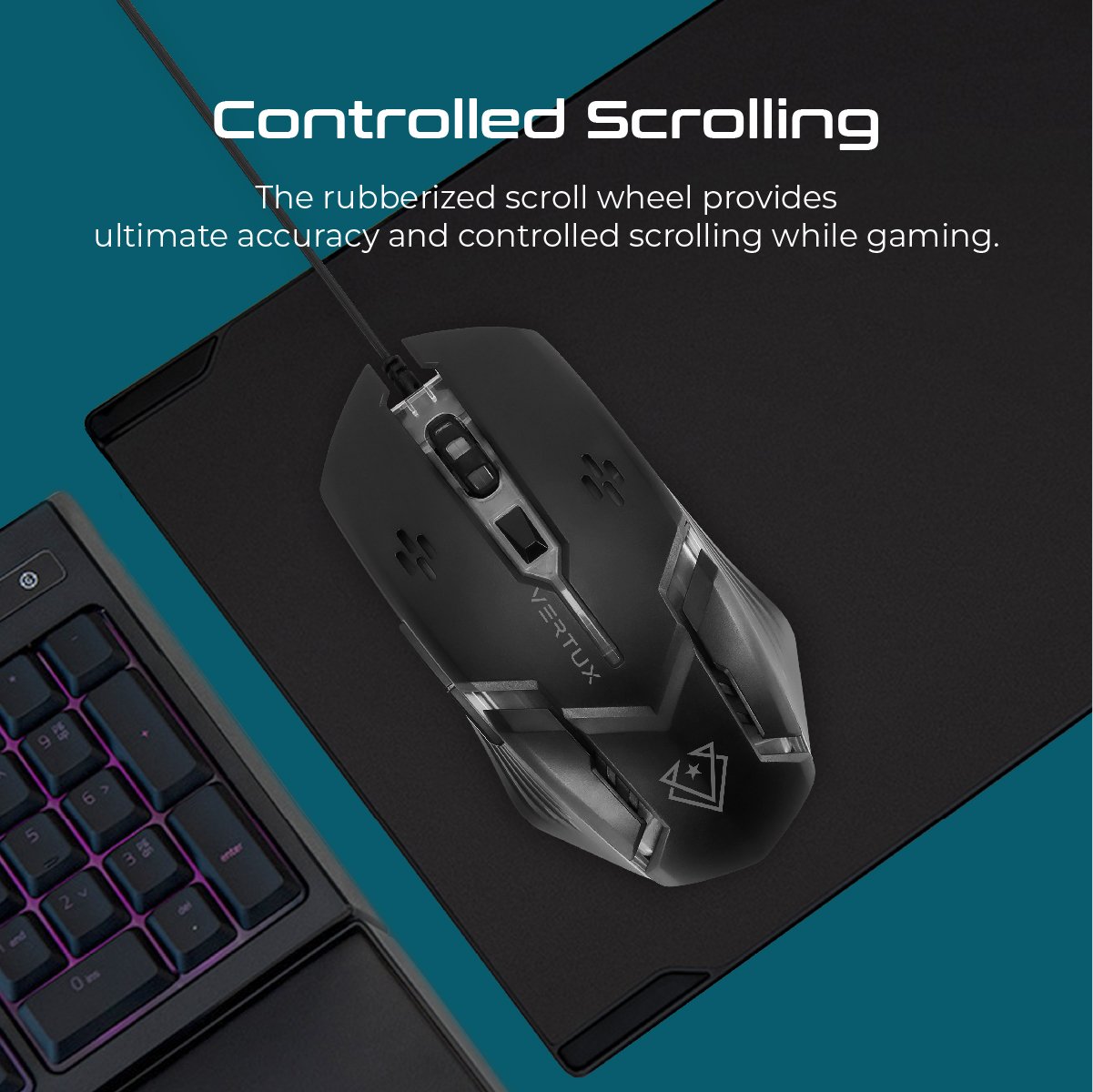 Ergonomic Optical USB Wired Computer Gaming Mouse
