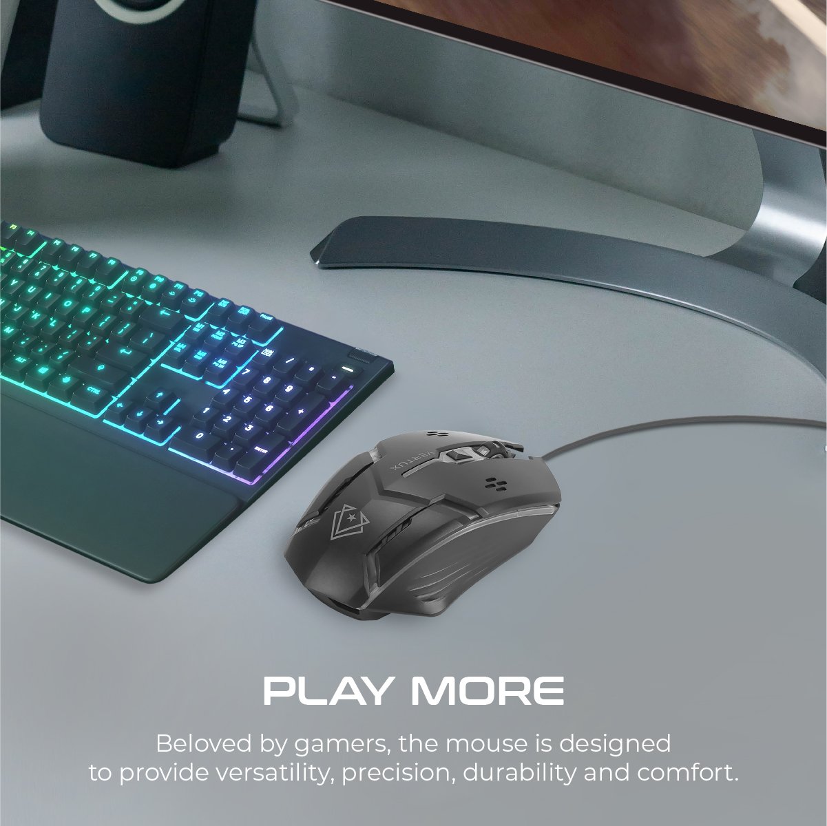 Ergonomic Optical USB Wired Computer Gaming Mouse