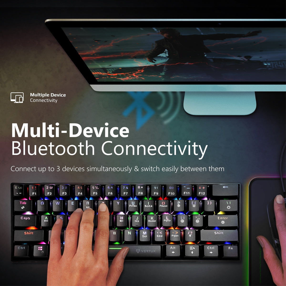Ultimate Performance Mini Wireless Gaming Keyboard