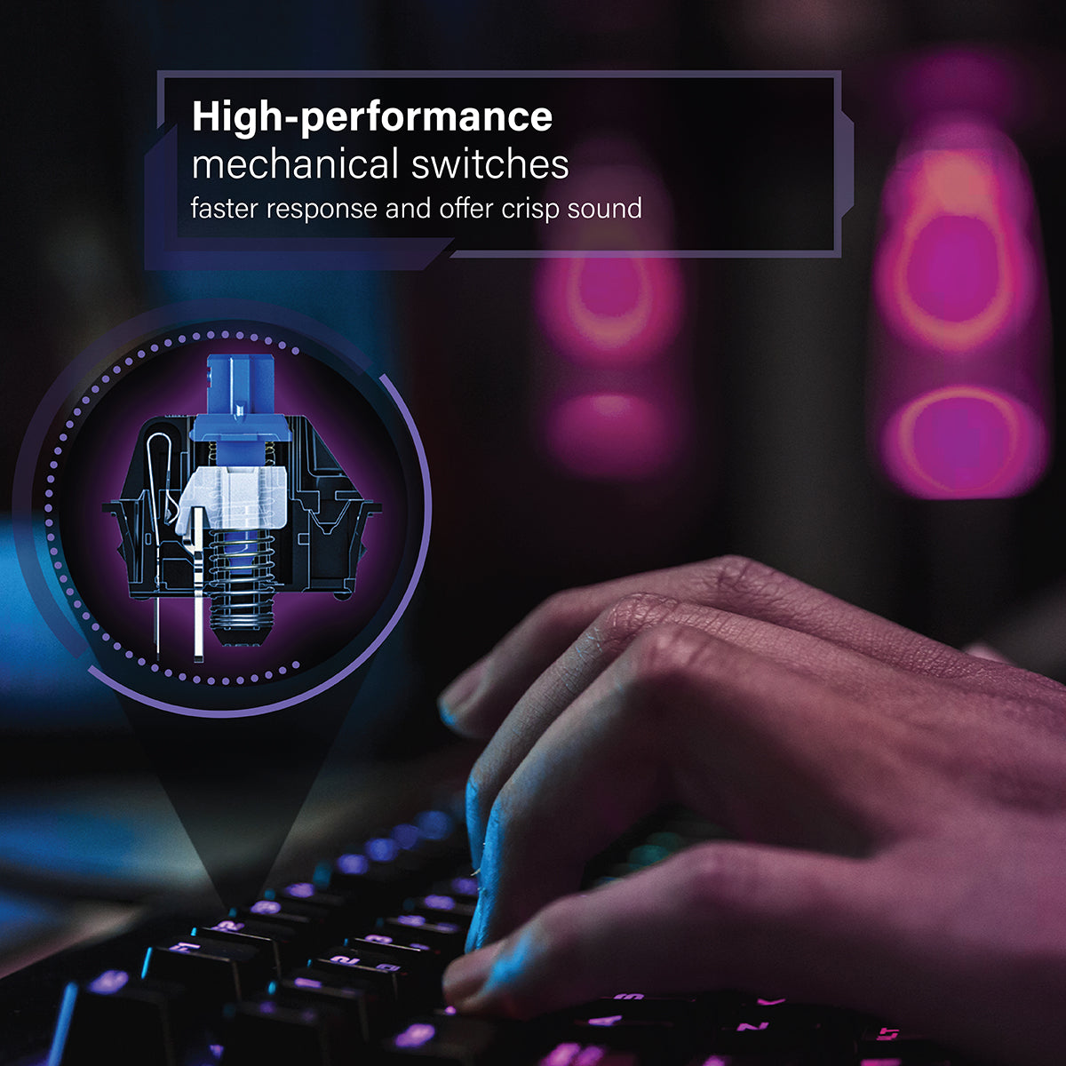 High Performance Mechanical Gaming Keyboard